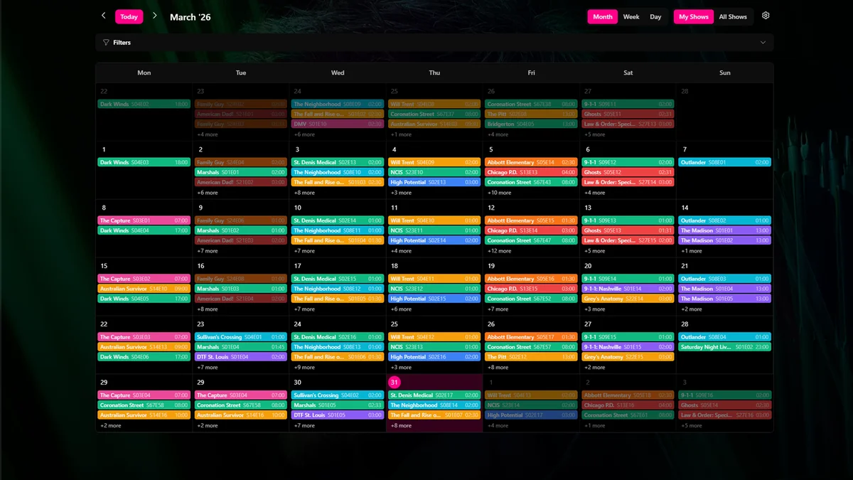Calendario de Episodios (2/2)